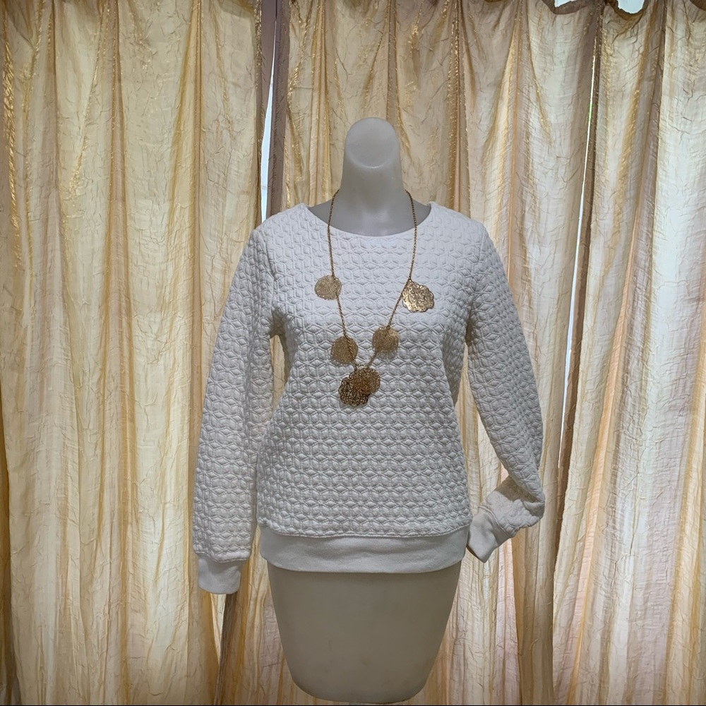 White sweater